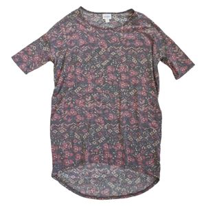 NWT LuLaRoe Irma Patterned Tunic Top – XXS 🌸✨